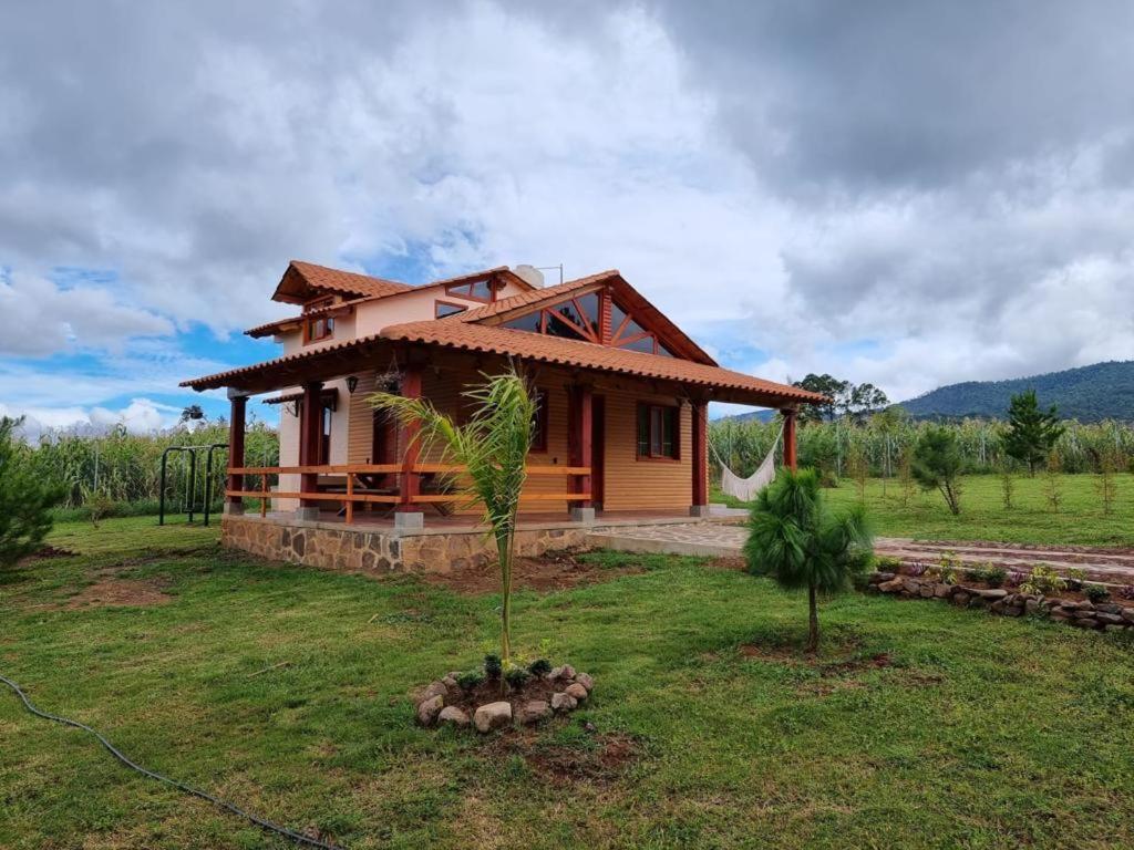 Cabanas Paseo Del Llano Mazamitla Exterior foto