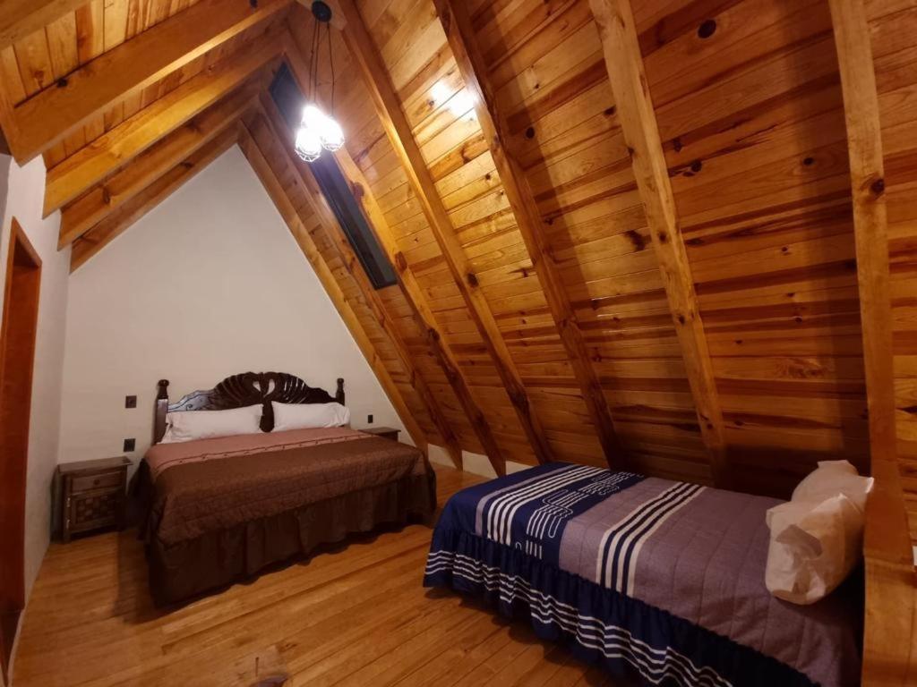 Cabanas Paseo Del Llano Mazamitla Exterior foto