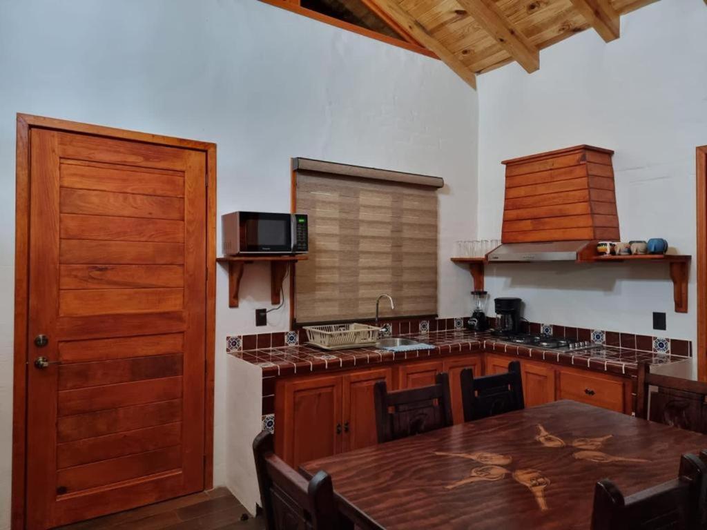 Cabanas Paseo Del Llano Mazamitla Exterior foto